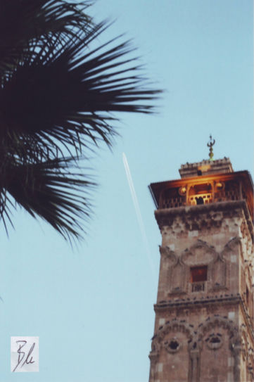 Omayaden-Moschee, Minarett